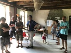 Monsieur le Député MOLLAC était présent au vernissage de l'Expo