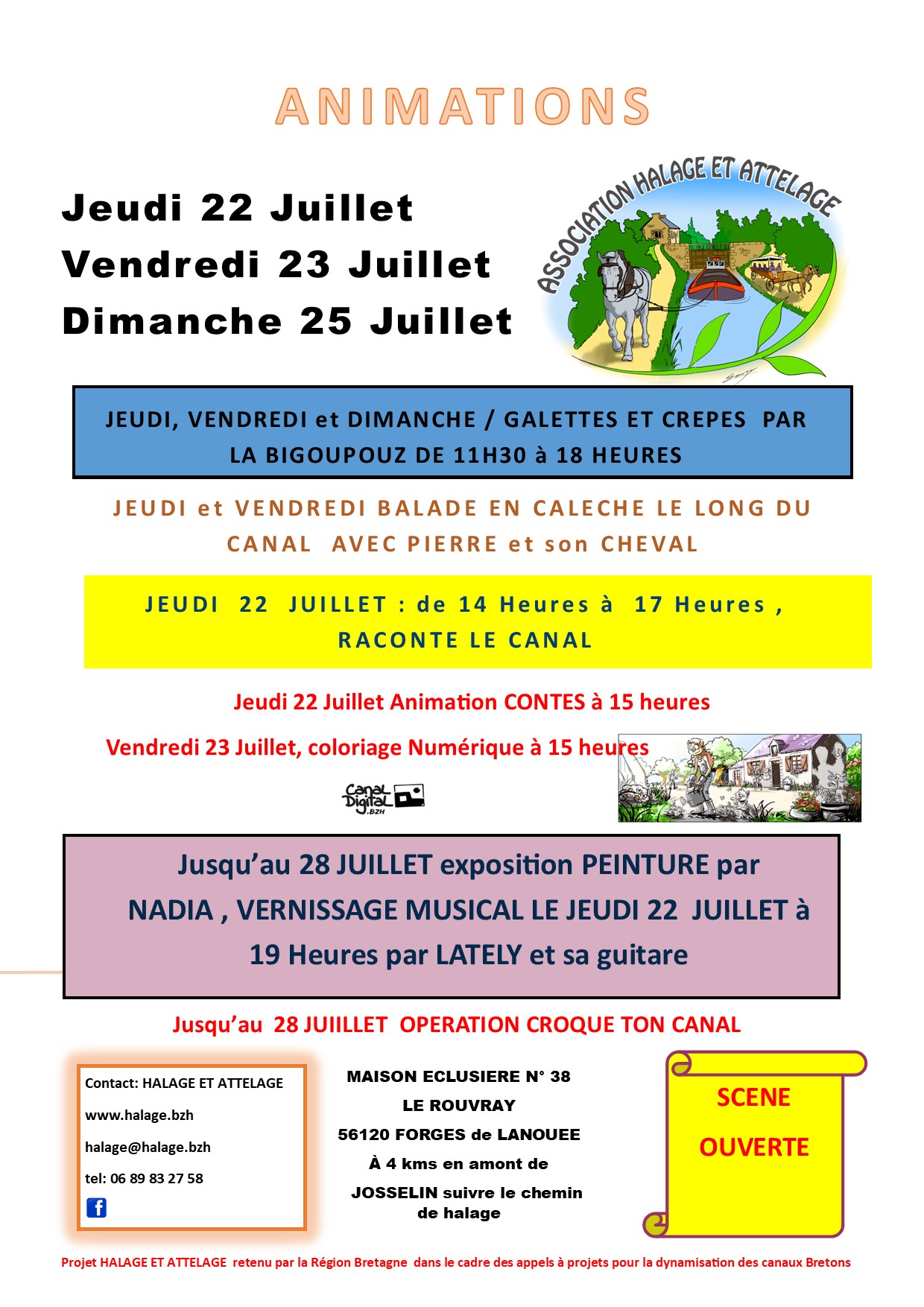 20210716 animation semaine du 22, 23 et 25 juillet