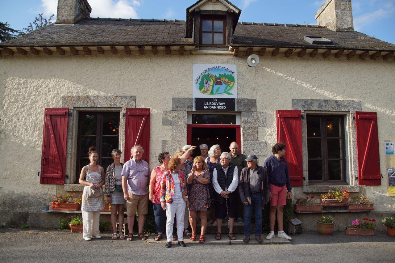 14- l'équipe de HALAGE ET ATTELAGE satisfait de la journée de cloture